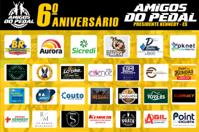 6º Aniversário do Amigos do Pedal reúne esporte e confraternização em Presidente Kennedy