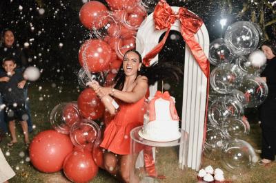 A Influenciadora Rutiele Fernandes celebra seus 29 anos no Sítio das Orquídeas