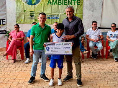 Alunos da EMEIEF São Salvador conquistam destaque em iniciativas de sustentabilidade