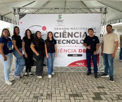 Alunos da EMEIEF São Salvador participam da Semana Nacional de Ciência e Tecnologia do IFES