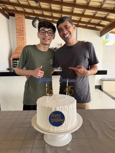 Aniversário de Emerson e Isaque é celebrado com alegria ao lado de familiares e amigos