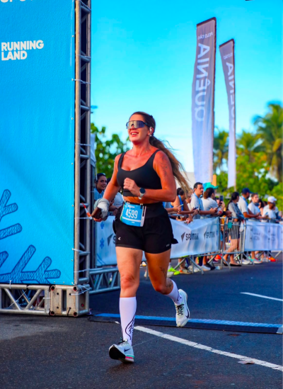 Aos 41 anos, Grazielle Binotti encontrou na corrida um recomeço e transformou a própria vida