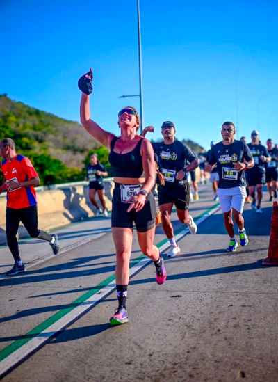 Aos 41 anos, Grazielle Binotti encontrou na corrida um recomeço e transformou a própria vida