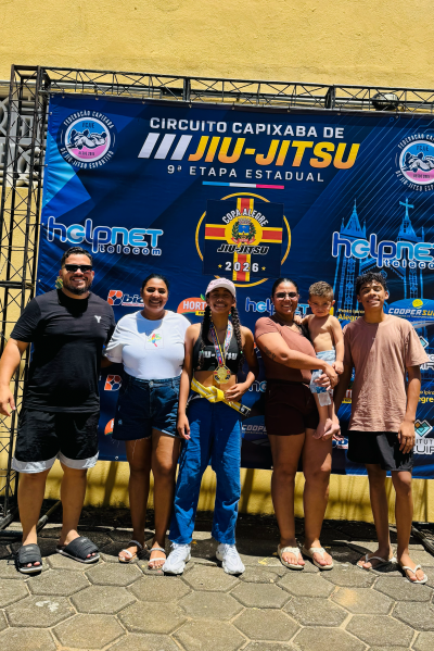 Atleta de Itapemirim conquista primeiro lugar no Circuito Capixaba de Jiu-Jítsu