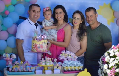 Valentina Fontana Menezes comemora aniversário de 1 aninho. Fotos!