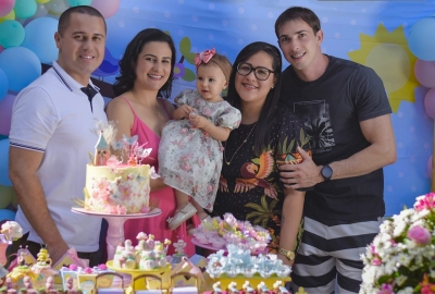 Valentina Fontana Menezes comemora aniversário de 1 aninho. Fotos!