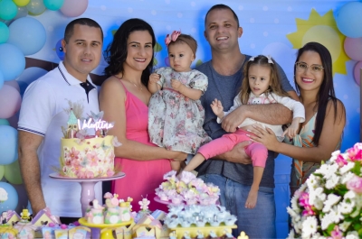 Valentina Fontana Menezes comemora aniversário de 1 aninho. Fotos!
