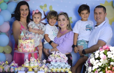 Valentina Fontana Menezes comemora aniversário de 1 aninho. Fotos!