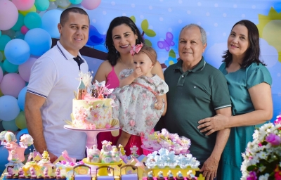 Valentina Fontana Menezes comemora aniversário de 1 aninho. Fotos!