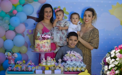 Valentina Fontana Menezes comemora aniversário de 1 aninho. Fotos!