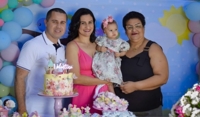 Valentina Fontana Menezes comemora aniversário de 1 aninho. Fotos!