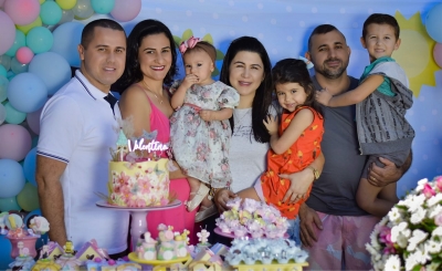 Valentina Fontana Menezes comemora aniversário de 1 aninho. Fotos!