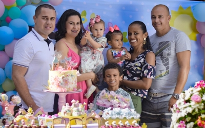 Valentina Fontana Menezes comemora aniversário de 1 aninho. Fotos!
