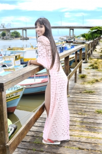Luana Carvalho, de 18 anos, representará Cachoeiro de Itapemirim no projeto Passarela em Curitiba