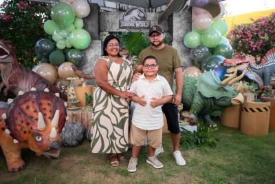 Heitor celebra 8 anos em clima de aventura no Sítio Jardins