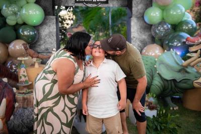 Heitor celebra 8 anos em clima de aventura no Sítio Jardins