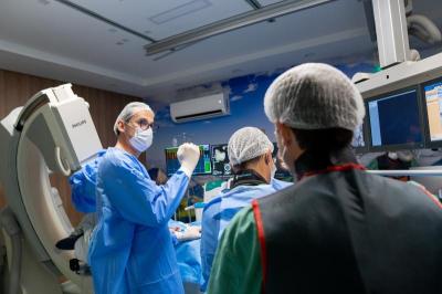 Hospital Santa Rita realiza primeiro procedimento do Espírito Santo para tratar fibrilação atrial com a nova tecnologia da Abbott