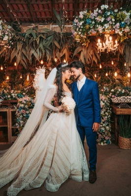 Veja como foi o enlace de Luana Carvalho e Christian Vialli