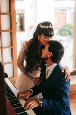 Veja como foi o enlace de Luana Carvalho e Christian Vialli