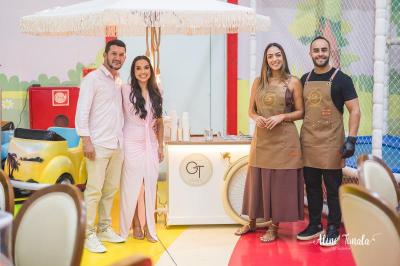 Luísa celebra 1 aninho em um lindo Jardim Encantado