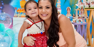 Maitê celebra 3 anos com festa temática da Moana