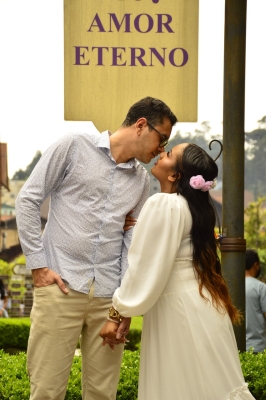Samara & João Felipe: romance no ar no pré-wedding em Gramado.