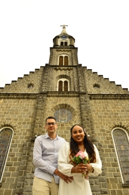 Samara & João Felipe: romance no ar no pré-wedding em Gramado.