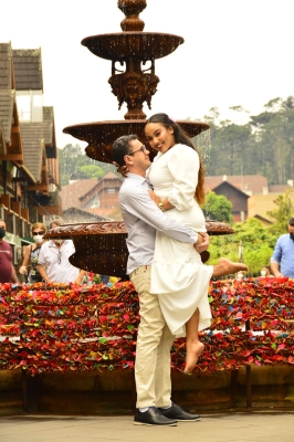 Samara & João Felipe: romance no ar no pré-wedding em Gramado.