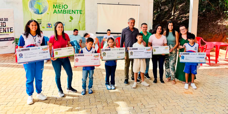 Alunos da EMEIEF São Salvador conquistam destaque em iniciativas de sustentabilidade
