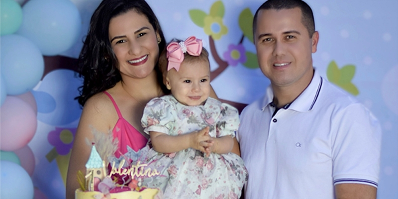 Valentina Fontana Menezes comemora aniversário de 1 aninho. Fotos!